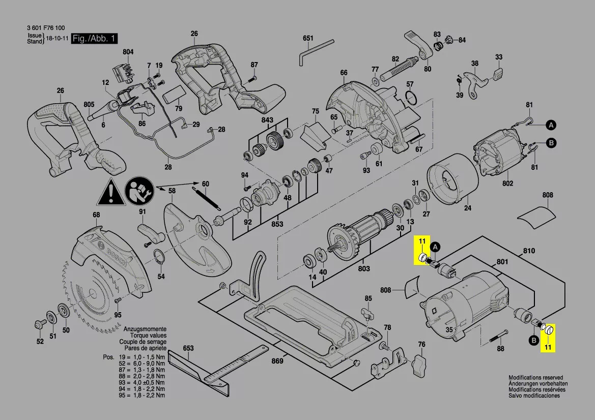 capuchons balais charbon réf. 1 619 P06 286 Bosch